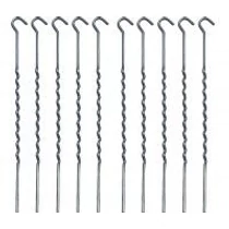 Hullámos drótcövek, 30 cm hosszú