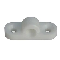 Elösátor beakasztó fül, vízszintes, műanyag