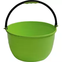 Zöld színű vödör, pl. mosogatáshoz