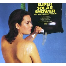 Solar zuhanyzó, 20 literes PVC tartály csővel és zuhanyfejjel. Solar zuhanyzó, 20 literes PVC tartály csővel és zuhanyfejjel.