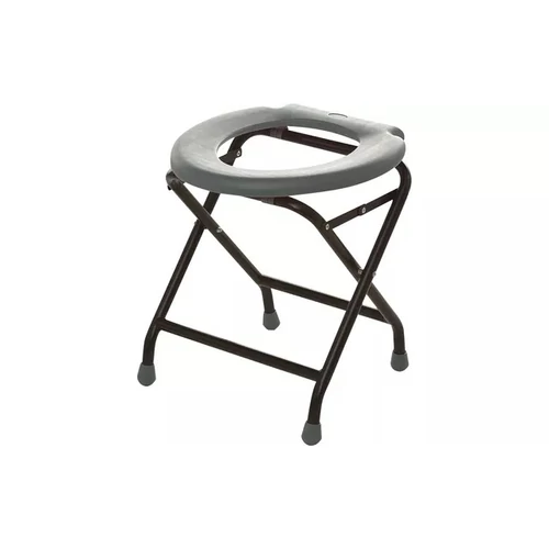 Zsámoly toalett gyűjtőzsákkal.