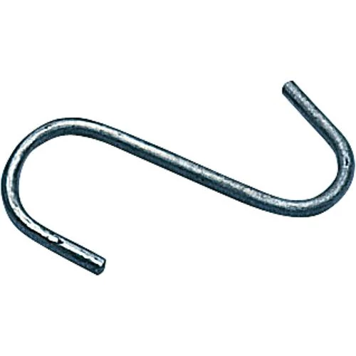 S kampó fémből, 5 darab /csomag