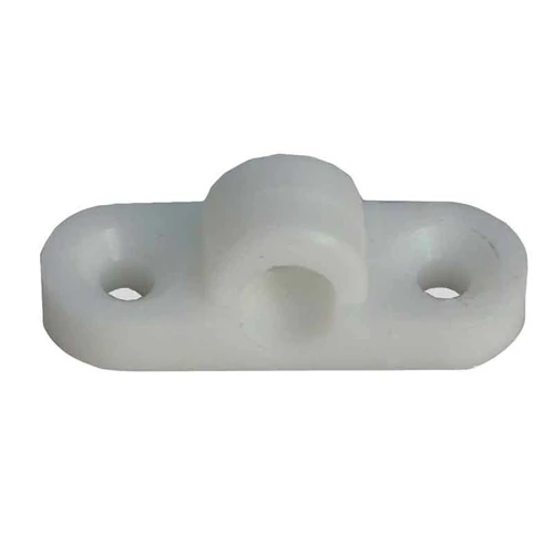 Elösátor beakasztó fül, vízszintes, műanyag