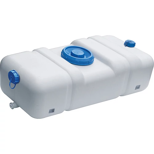 Frissvíz- és szennyvíztartály, 70 liter.