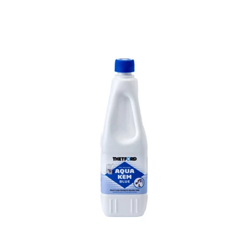 Aqua Kem Blue biológiailag lebomló, hatékony lebontószer hordozható szobai és beépített bio WC-hez.
